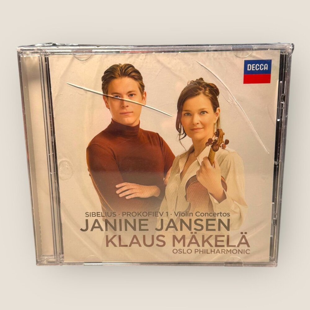 Violin Concertos CD Janine Jansen & Klaus Mäkelä Oslo Philharmonic